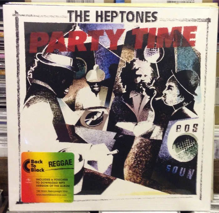 HEPTONES - PARTY TIME REGGAE LP SIFIR