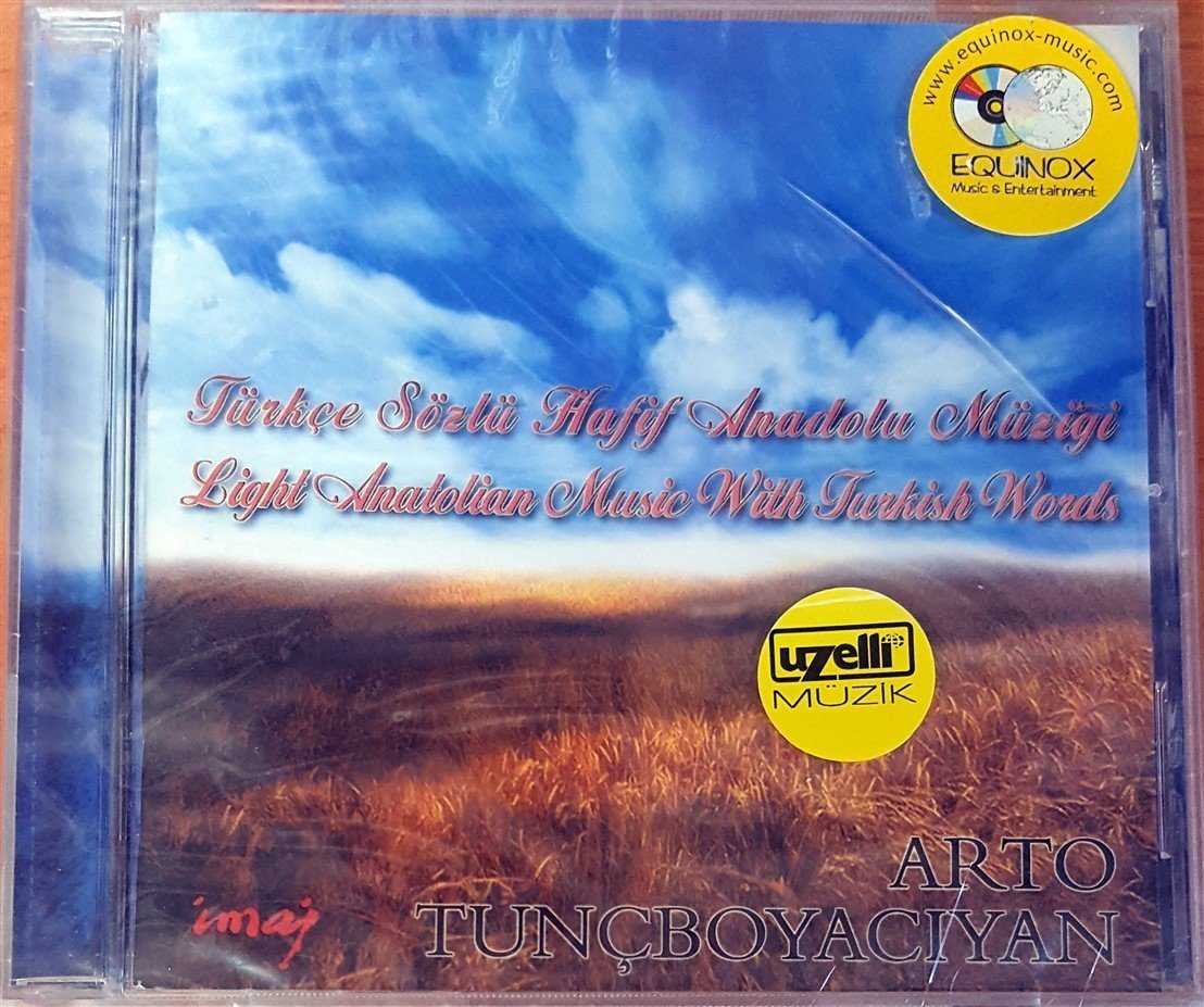 ARTO TUNÇBOYACIYAN - TÜRKÇE SÖZLÜ HAFİF ANADOLU MÜZİĞİ / LIGHT ANATOLIAN MUSIC WITH TURKISH WORDS CD SIFIR