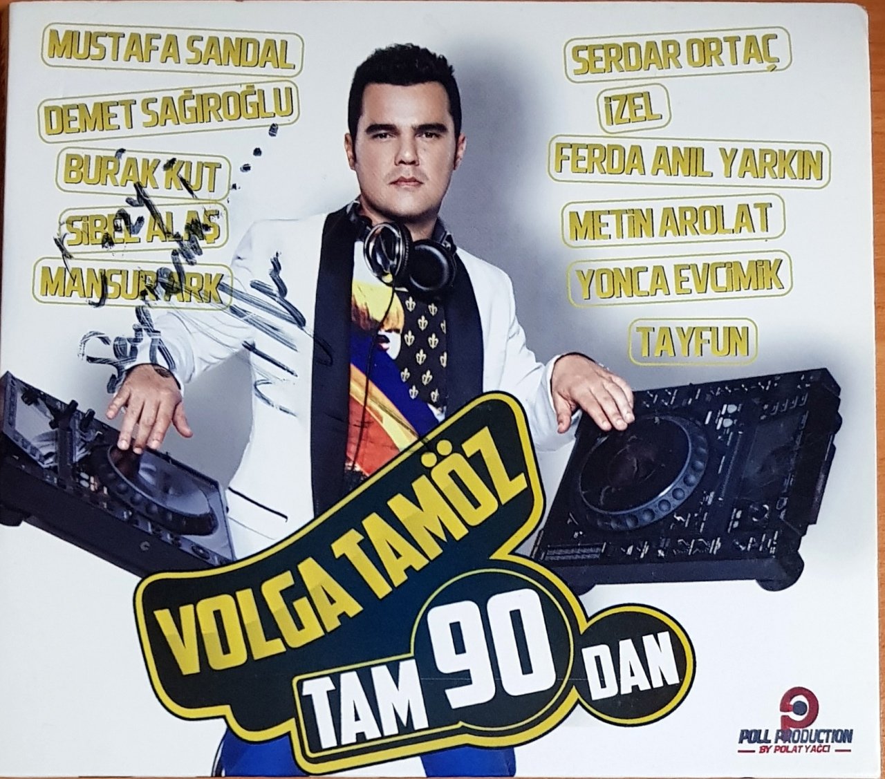 VOLGA TAMÖZ - TAM 90 DAN (2012) İMZALI CD 2.EL