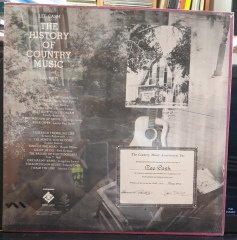 THE HISTORY OF COUNTRY MUSIC VOL.IV (1973) - DÖNEM BASKISI PLAK SIFIR
