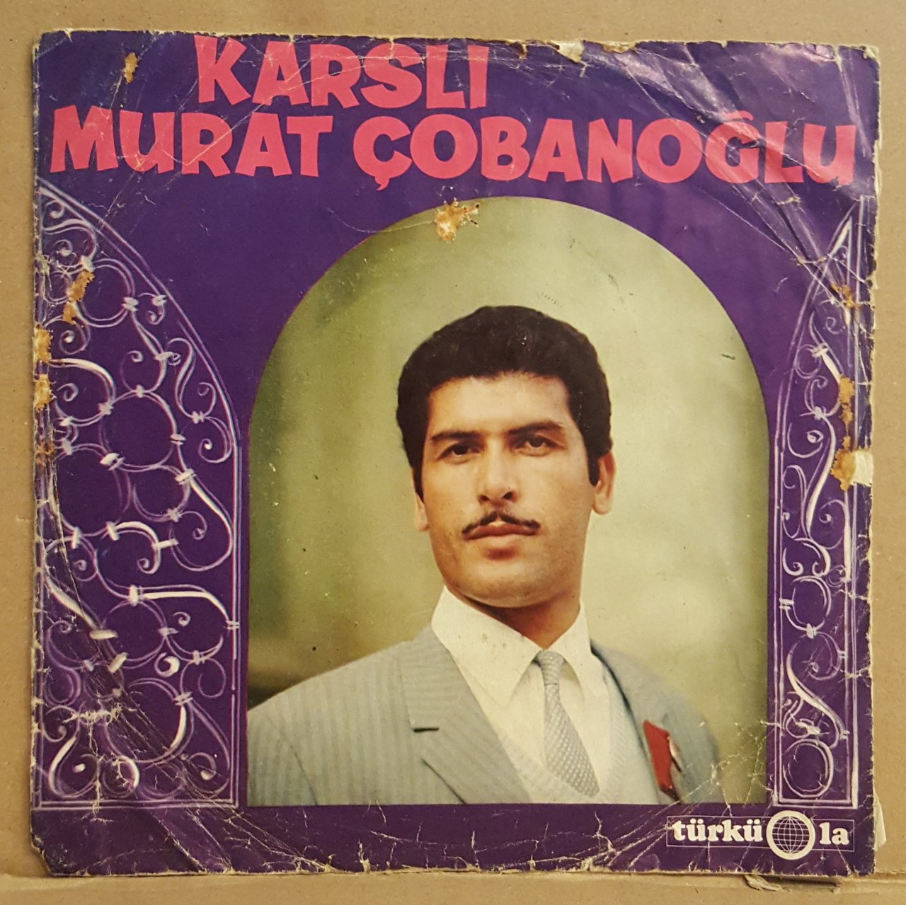 MURAT ÇOBANOĞLU - EHLİ İSLAM OLAN İŞİTSİN BİLSİN / BENDEN Mİ BEKLİYOR AMAN GÖZLERİN  - 7'' 45 DEVİR KAPAKLI TÜRKÜOLA 2.EL
