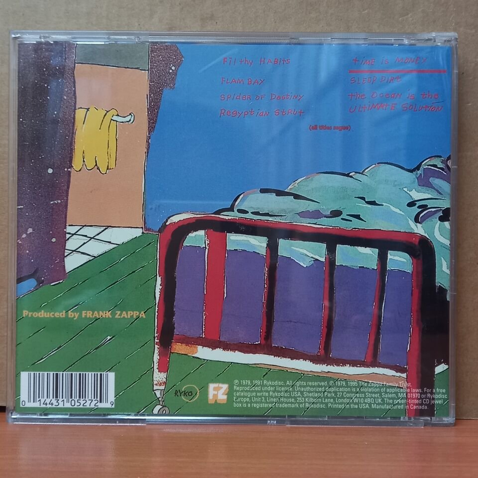 FRANK ZAPPA - SLEEP DIRT (1995) - CD 2.EL