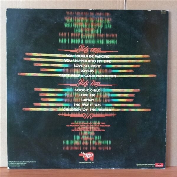 BEE GEES – CHILDREN OF THE WORLD (1976) - LP 2. EL PLAK