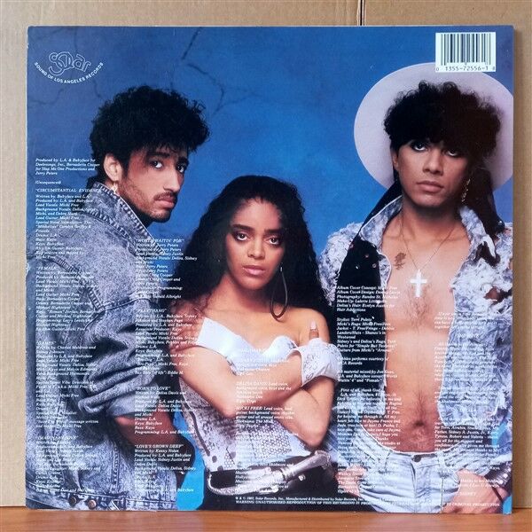 SHALAMAR – CIRCUMSTANTIAL EVIDENCE (1987) - LP 2.EL PLAK