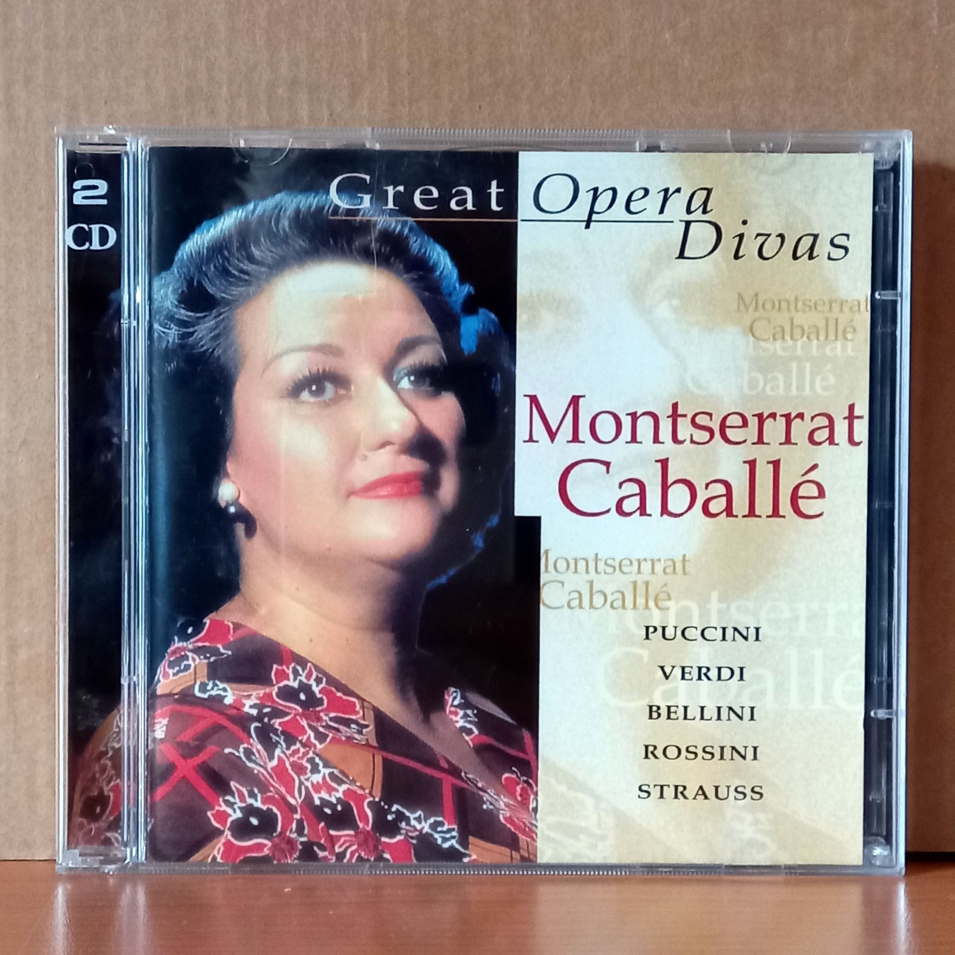 MONTSERRAT CABALLE / PUCCINI, VERDI, BELLINI, ROSSINI, STRAUSS / GREAT OPERA DIVAS (1998) - 2CD 2.EL