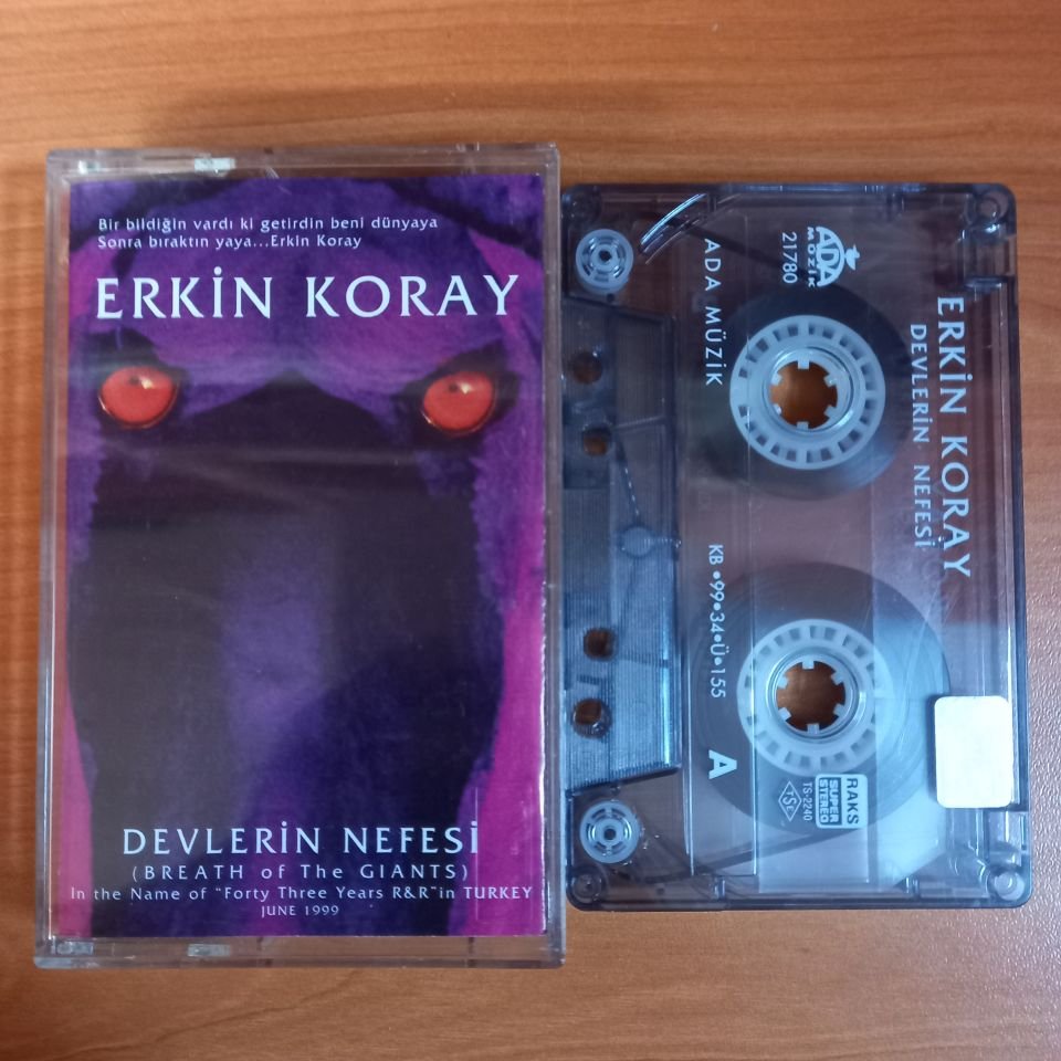 ERKİN KORAY - DEVLERİN NEFESİ (1999) - KASET 2.EL