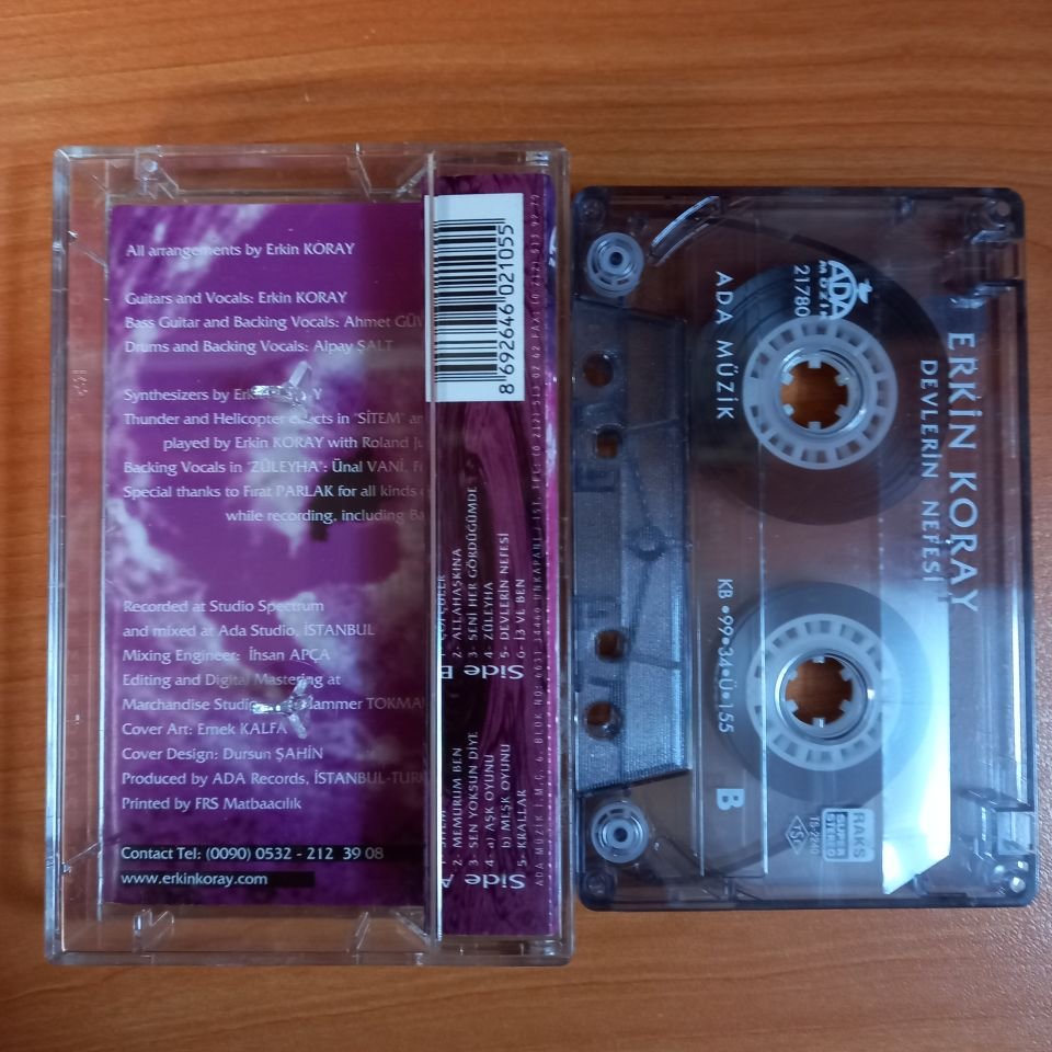 ERKİN KORAY - DEVLERİN NEFESİ (1999) - KASET 2.EL
