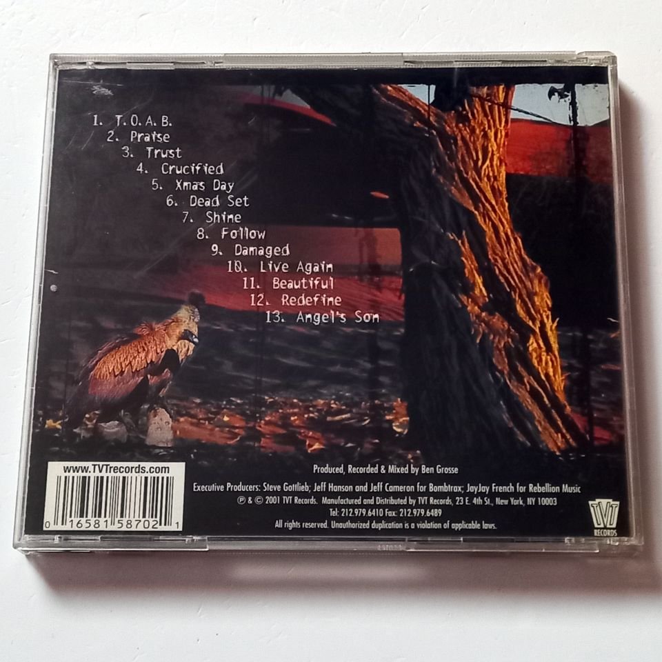 SEVENDUST – ANIMOSITY (2001) - CD 2.EL