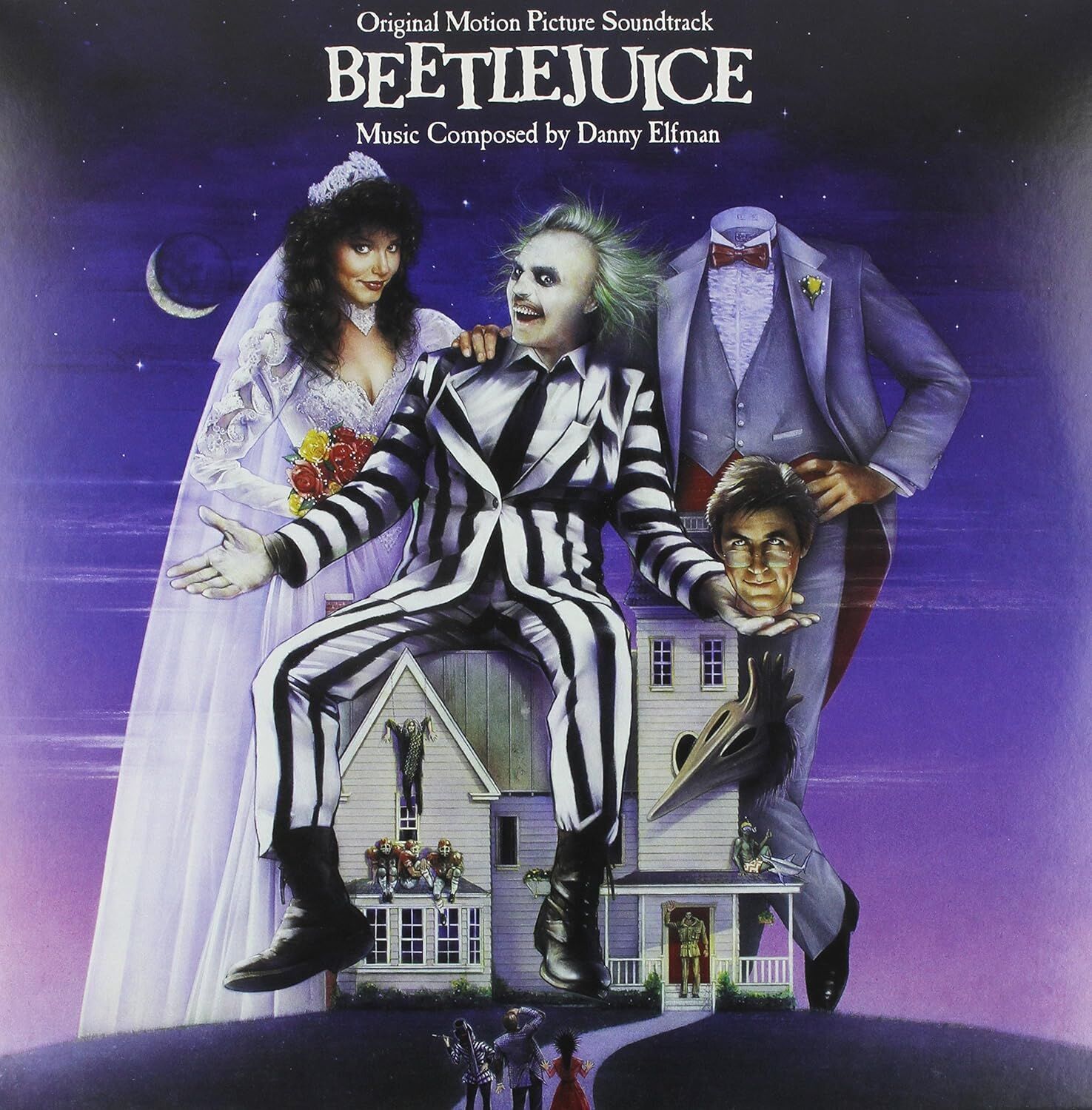 BEETLEJUICE - SOUNDTRACK / DANNY ELFMAN (1988) - LP 2015 EDITION SIFIR PLAK