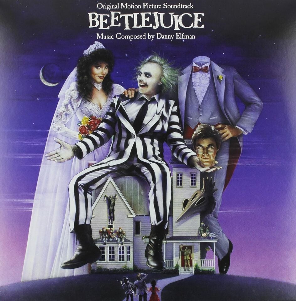 BEETLEJUICE - SOUNDTRACK / DANNY ELFMAN (1988) - LP 2015 EDITION SIFIR PLAK