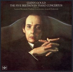 GLENN GOULD - THE FIVE BEETHOVEN PIANO CONCERTOS (2020) - 5LP BOX SIFIR PLAK