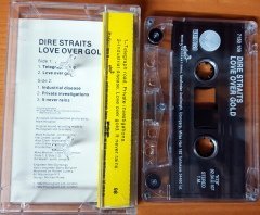 DIRE STRAITS - LOVE OVER GOLD (1992) YONCA CASSETTE MADE IN TURKEY ''USED''
