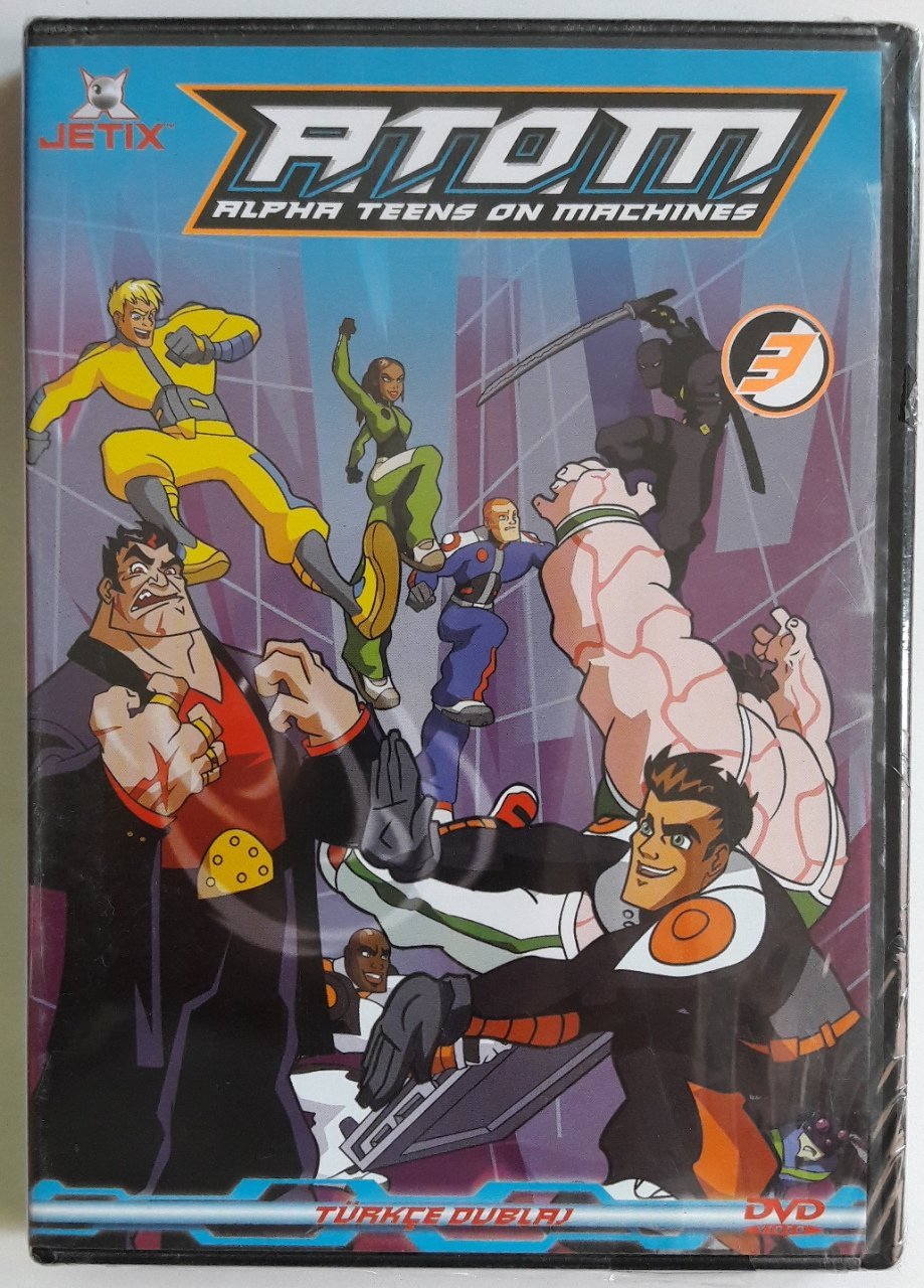 ATOM ALPHA TEENS ON MACHINE - DVD SIFIR