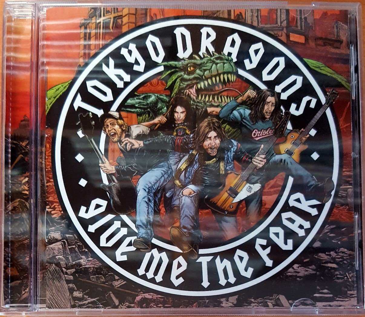 TOKYO DRAGONS - GIVE ME THE FEAR (2005) MADE IN USA CD 2.EL