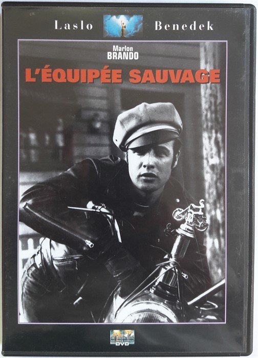 L'ÉQUIPÉE SAUVAGE - THE WILD ONE - KANLI HÜCUM - MARLON BRANDO - LASLO BENEDEK - DVD 2.EL