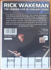 RICK WAKEMAN - THE LEGEND LIVE IN CONCERT 2000 (2001) - DVD 2.EL
