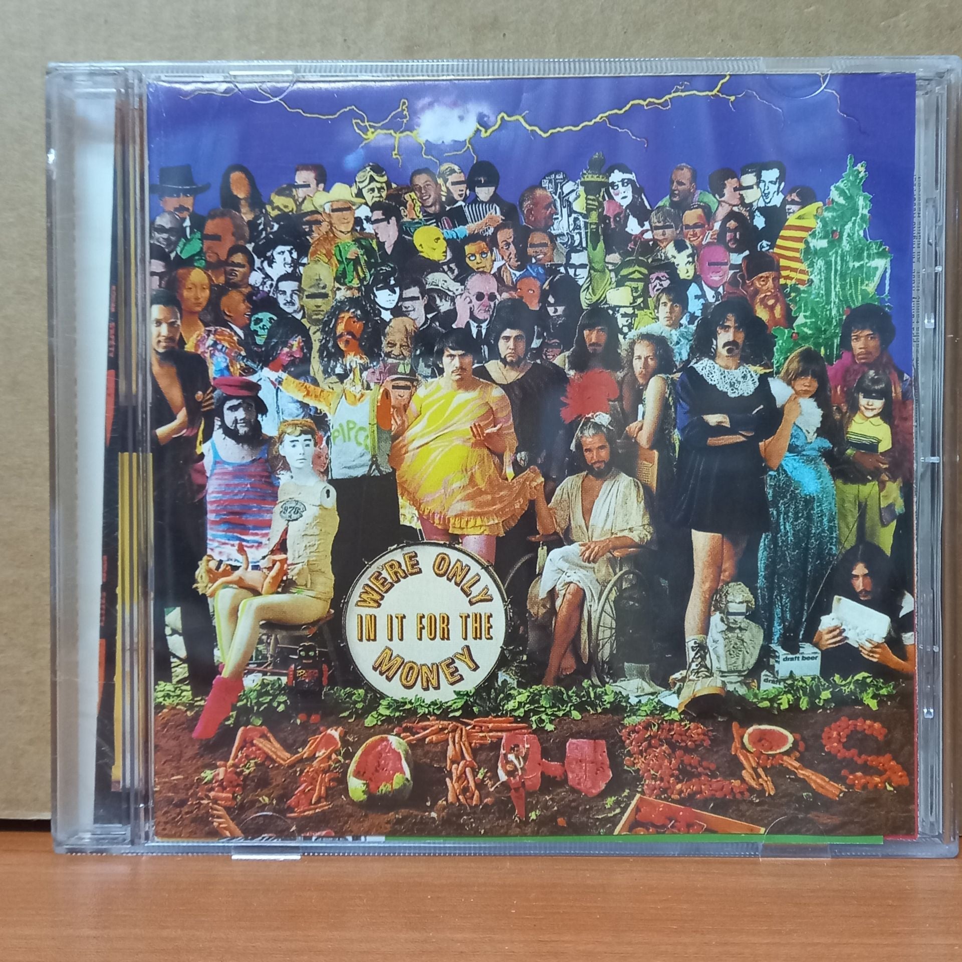 FRANK ZAPPA / THE MOTHERS OF INVENTION - WE'RE ONLY IN IT FOR THE MONEY (1995) - CD 2.EL