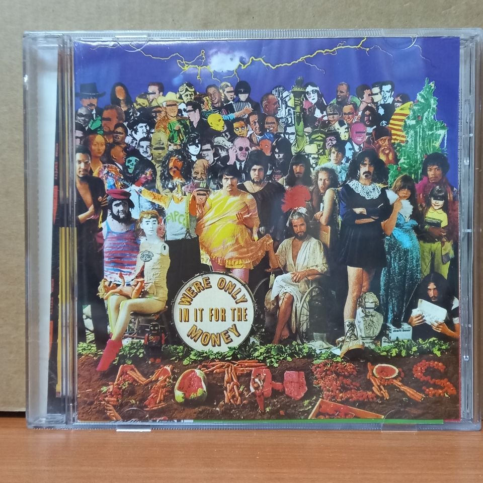 FRANK ZAPPA / THE MOTHERS OF INVENTION - WE'RE ONLY IN IT FOR THE MONEY (1995) - CD 2.EL