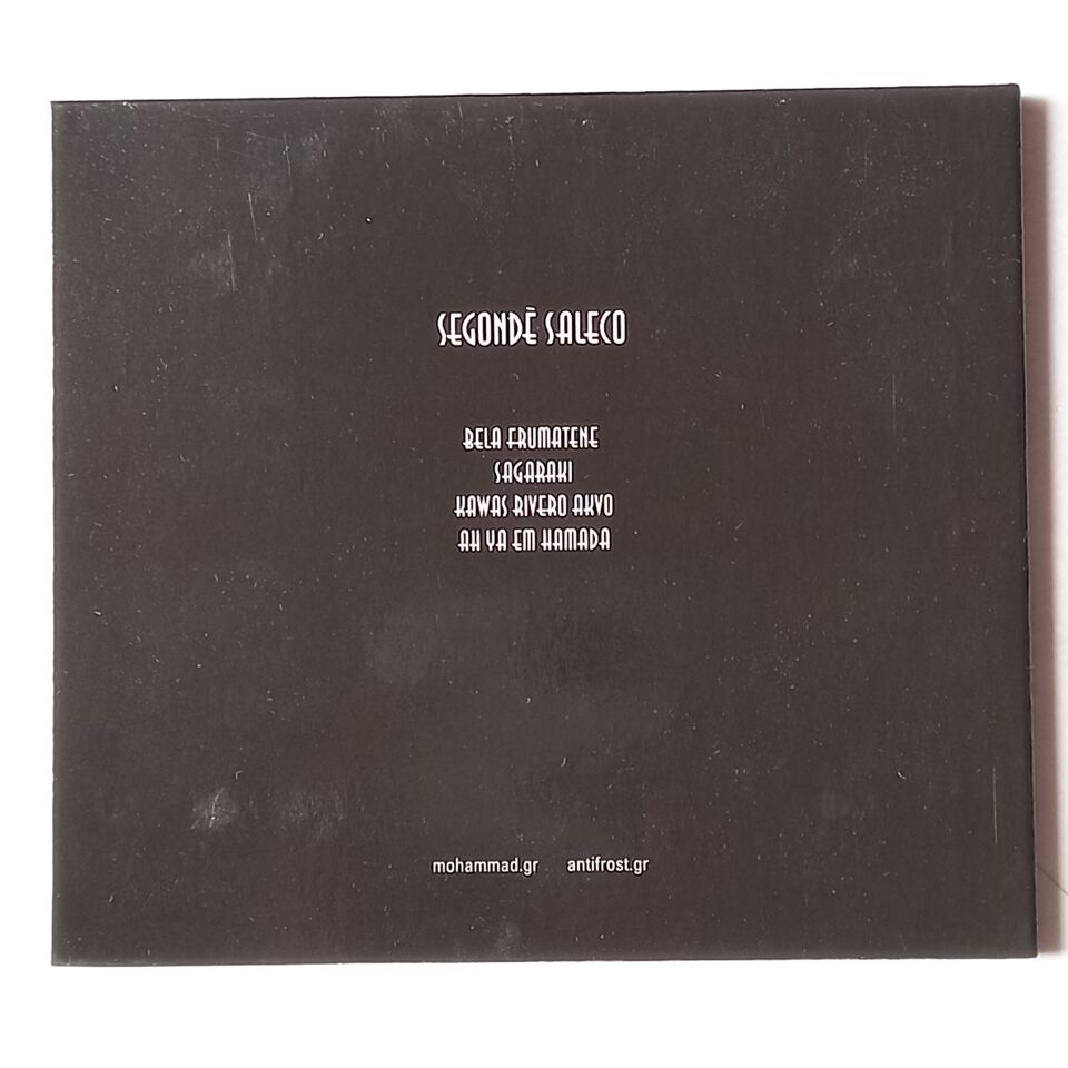 MOHAMMAD – SEGONDE SALECO (2015) - CD DIGIPAK 2.EL