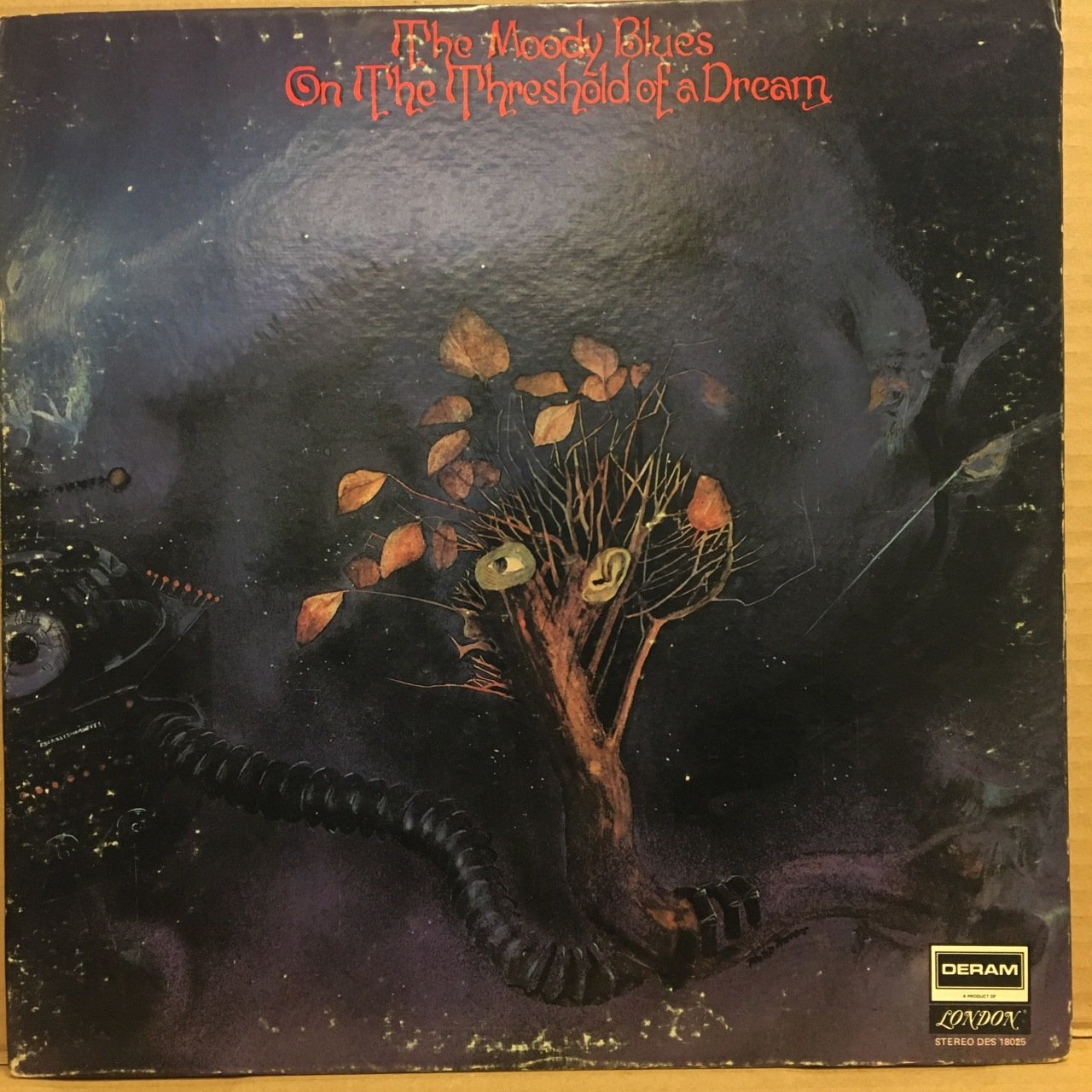 MOODY BLUES - ON THE TRESHOLD OF A DREAM 1969 2.EL PLAK