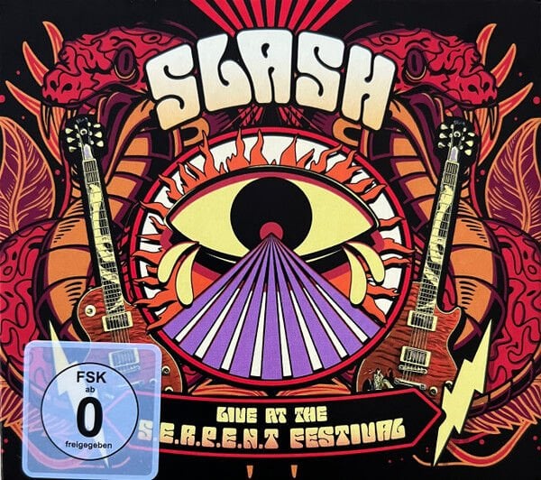 SLASH – LIVE AT THE S.E.R.P.E.N.T. FESTIVAL (2025) - 2CD+DVD DIGIPAK AMBALAJINDA SIFIR