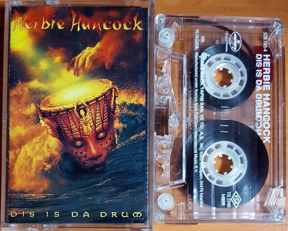 HERBIE HANCOCK - DIS IS DA DRUM (1995) RAKS KASET 2.EL