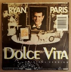 RYAN PARIS - DOLCE VITO / DOLCE VITO instrumental (1983) - 7'' 45 DEVİR 2.EL PLAK