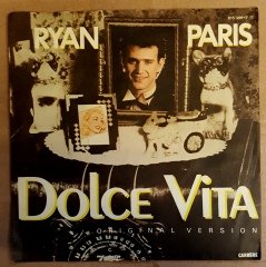 RYAN PARIS - DOLCE VITO / DOLCE VITO instrumental (1983) - 7'' 45 DEVİR 2.EL PLAK
