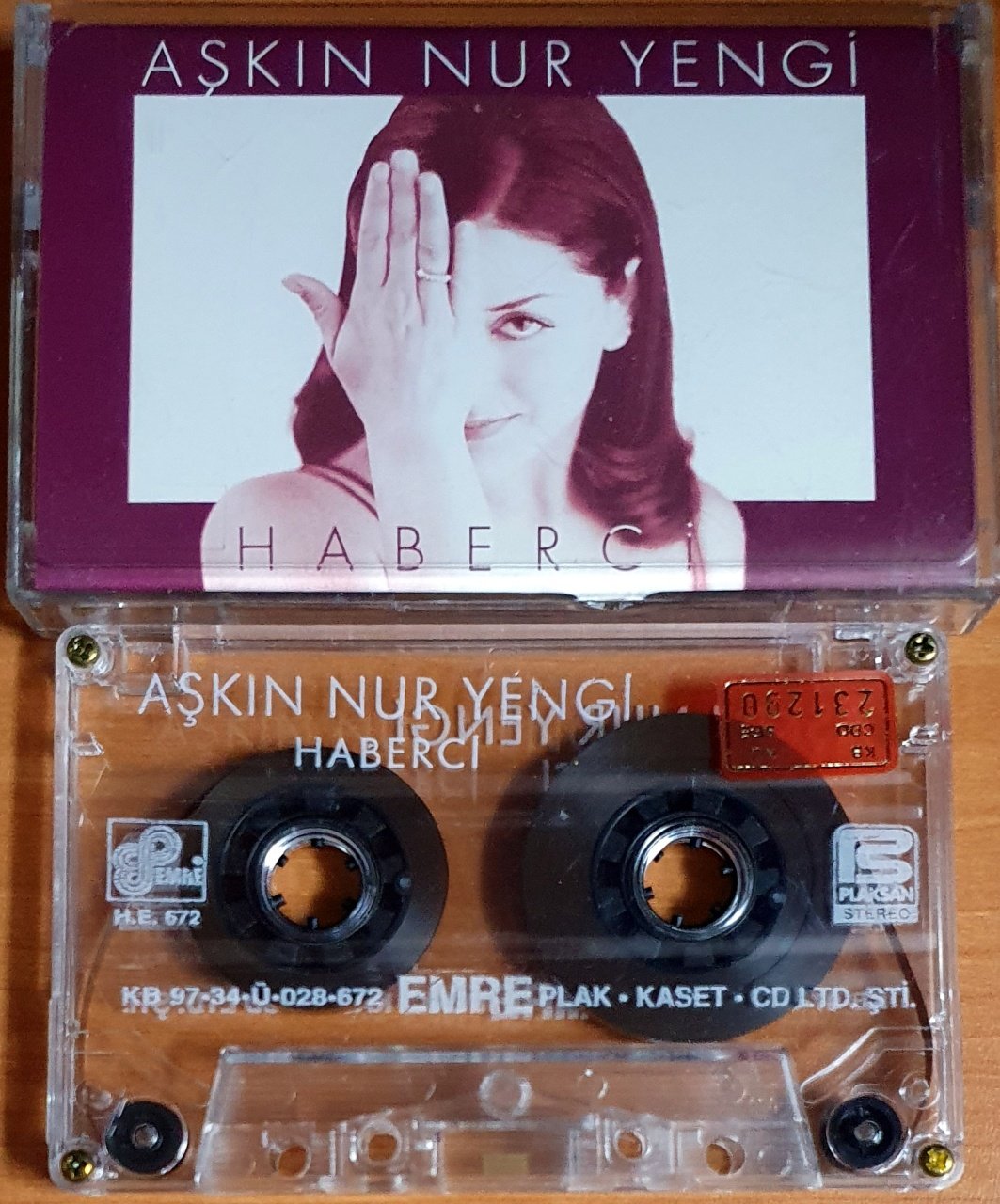AŞKIN NUR YENGİ - HABERCİ (1997) - KASET EMRE 2.EL