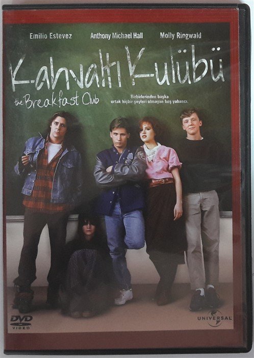KAHVALTI KULÜBÜ - THE BREAKFAST CLUB - EMILIO ESTEVEZ - PAUL GLEASON - DVD 2.EL