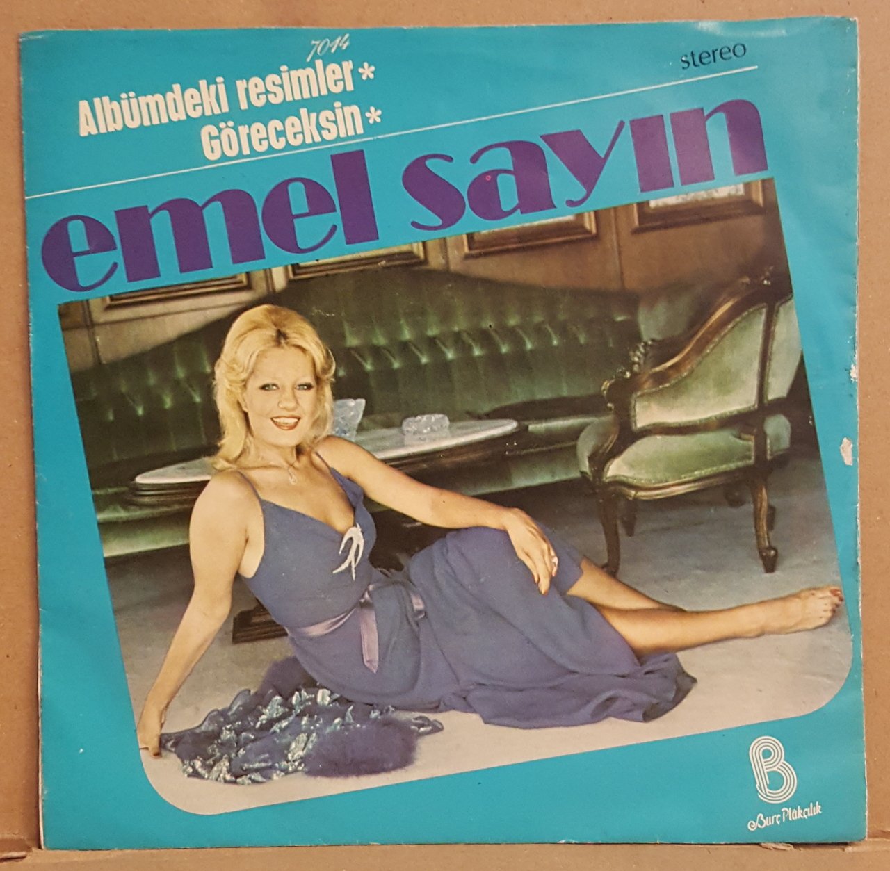 EMEL SAYIN - ALBÜMDEKİ RESİMLER / GÖRECEKSİN  - 7'' 45 DEVİR KAPAKLI BURÇ PLAKÇILIK 2.EL