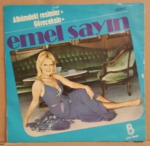 EMEL SAYIN - ALBÜMDEKİ RESİMLER / GÖRECEKSİN  - 7'' 45 DEVİR KAPAKLI BURÇ PLAKÇILIK 2.EL