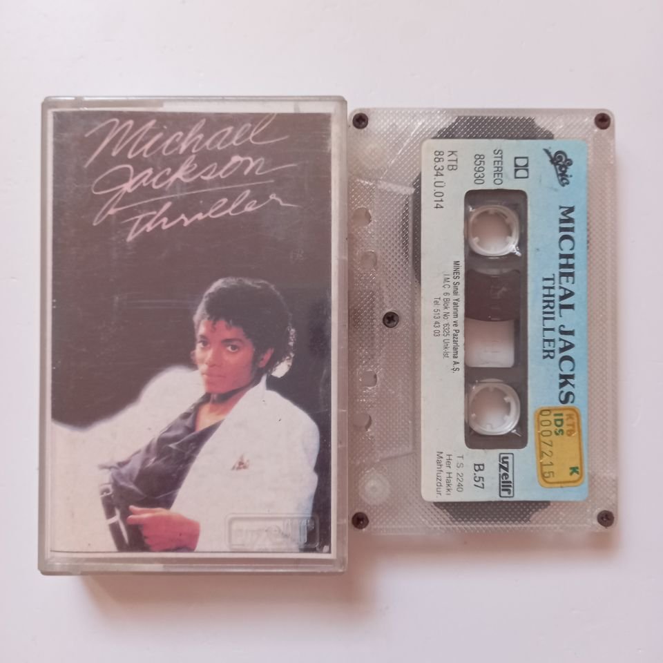 MICHAEL JACKSON - THRILLER (1988) - KASET 2.EL