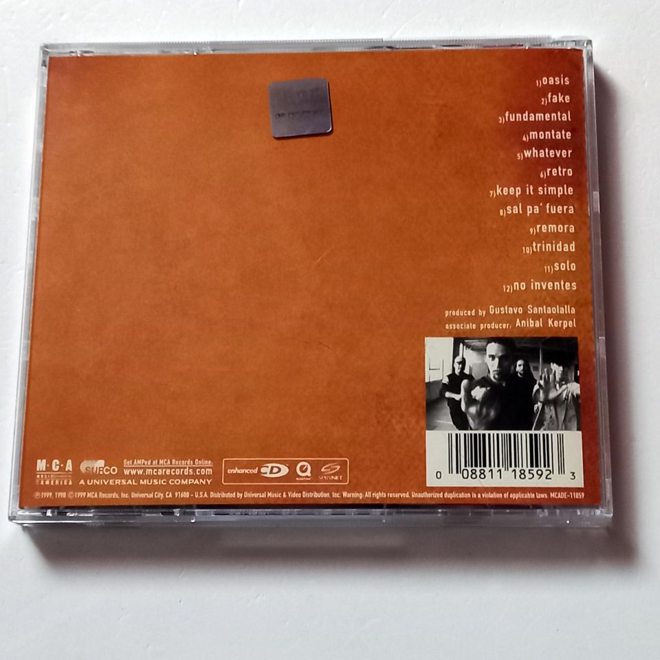 PUYA – FUNDAMENTAL (1999) - CD ENHANCED 2.EL