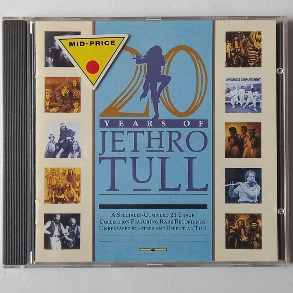 JETHRO TULL – 20 YEARS OF JETHRO TULL (1988) - CD 1994 REISSUE 2.EL