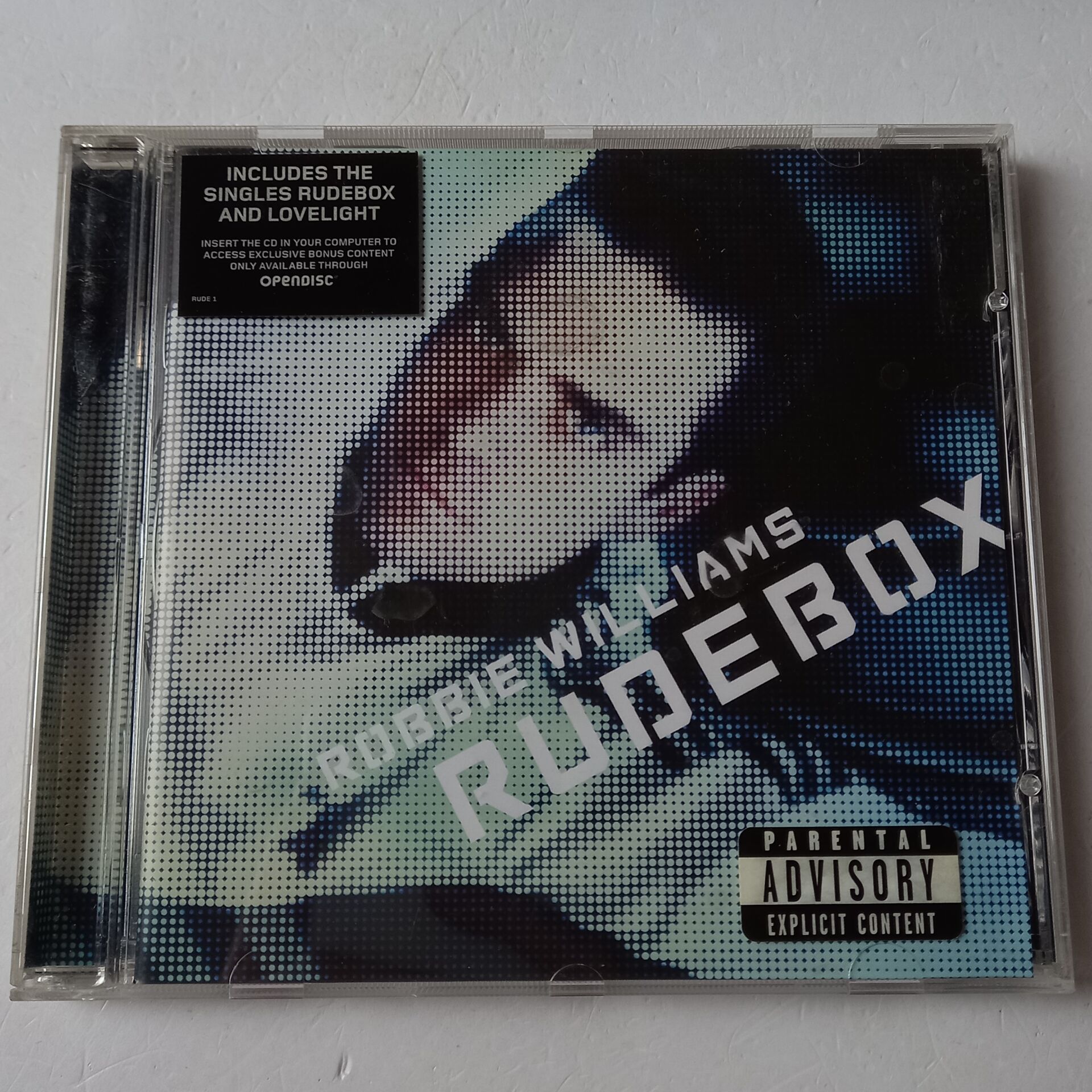 ROBBIE WILLIAMS – RUDEBOX (2006) - CD 2.EL