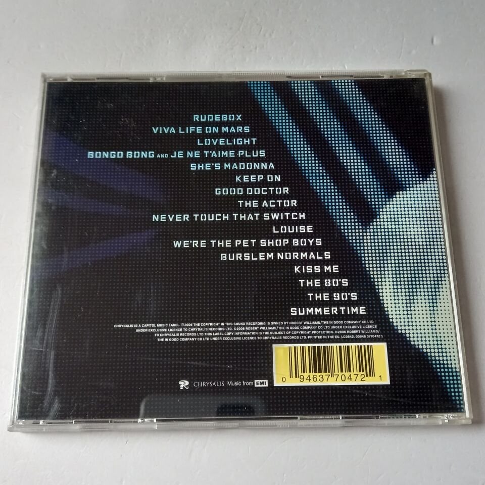 ROBBIE WILLIAMS – RUDEBOX (2006) - CD 2.EL