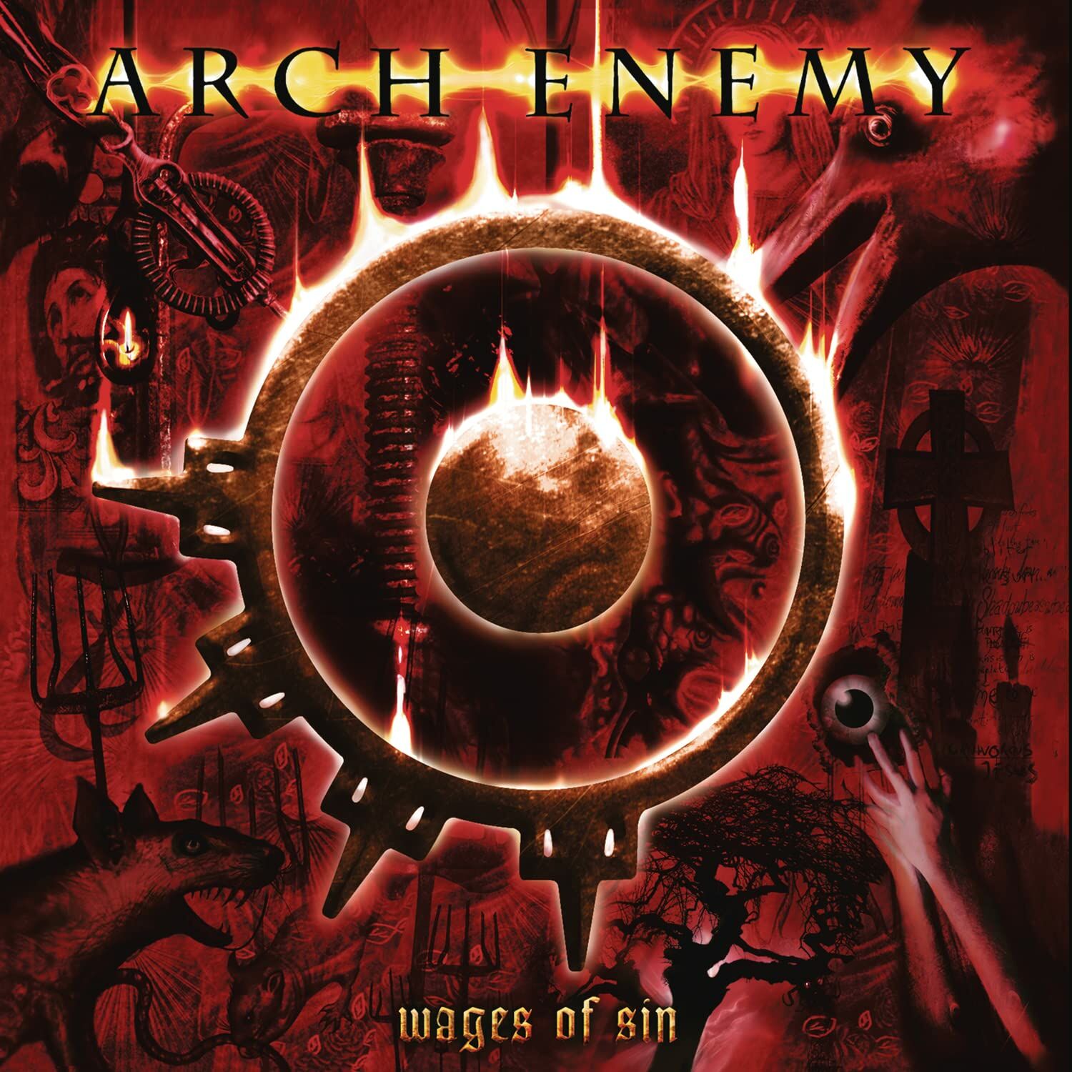 ARCH ENEMY - WAGES OF SIN (2002) - CD 2023 REISSUE DIGIPACK AMBALAJINDA SIFIR