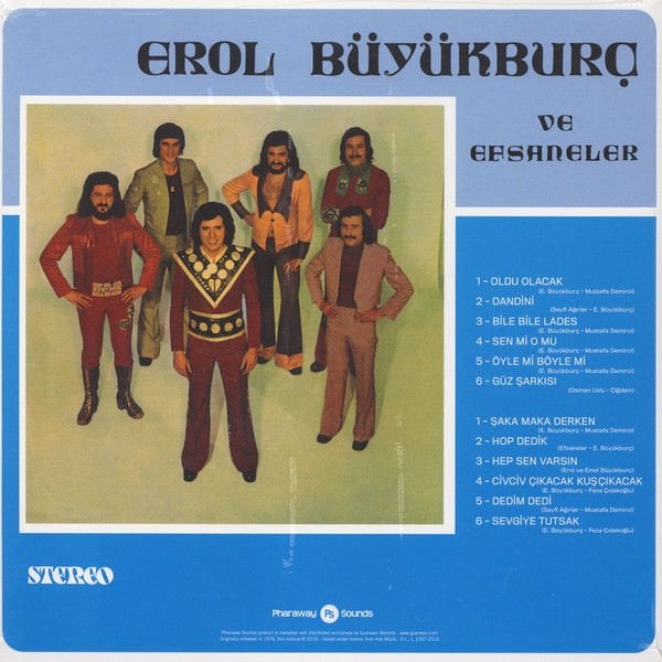 EROL BÜYÜKBURÇ - HOP DEDİK (1976) - LP 2017 EDITION SIFIR PLAK