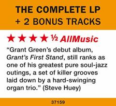 GRANT GREEN - GRANT'S FIRST STAND (1961) - LP 180GR 2019 EDITION SIFIR PLAK