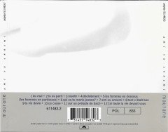 MAURANE - AMI OU ENNEMI (1991) - CD PRANSIZCA / CHANSON 2.EL