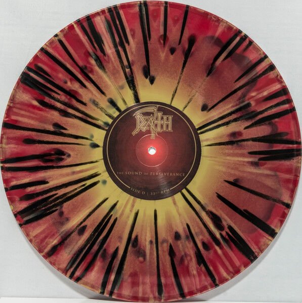 DEATH – THE SOUND OF PERSEVERANCE (1998) - 2LP 2024 REMASTERED REISSUE DELUXE LIMITED EDITION TRI-COLOR MERGE VINYL SIFIR PLAK