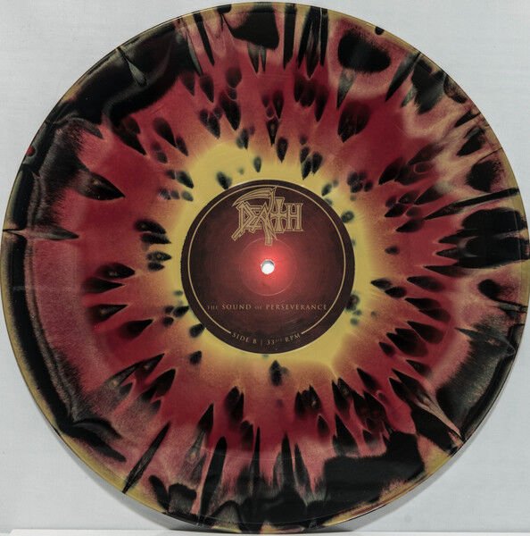 DEATH – THE SOUND OF PERSEVERANCE (1998) - 2LP 2024 REMASTERED REISSUE DELUXE LIMITED EDITION TRI-COLOR MERGE VINYL SIFIR PLAK