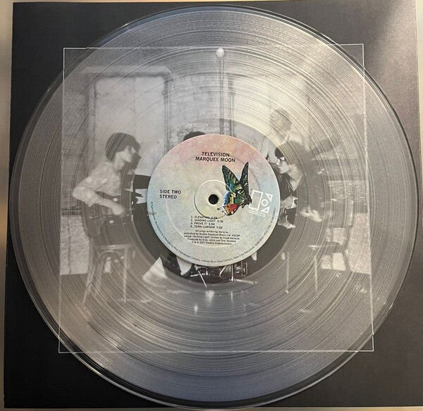 TELEVISION - MARQUEE MOON (1977) - LP 180GR 2022 ULTRA CLEAR COLOURED EDITION SIFIR PLAK