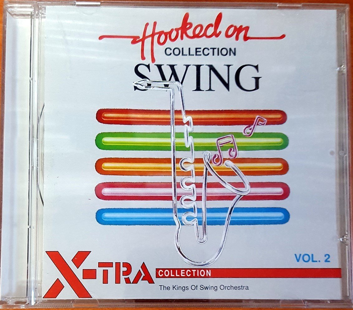 HOOKED ON SWING VOL.2 / PERFORMED BY LARRY ELGART & HIS MANHATTAN SWING ORCHESTRA AND THE KINGS OF SWING ORCHESTRA (1992) CD 2.EL