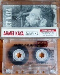 AHMET KAYA - RESİTALLER 3 (1993) - KASET BARIŞ MÜZİK 2.EL