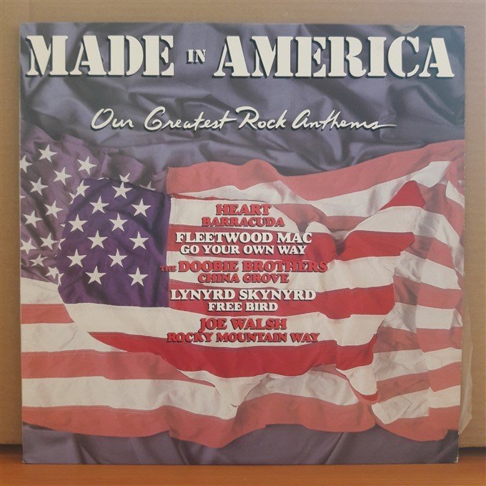 MADE IN AMERICA - (FLEETWOOD MAC, LYNYRD SKYNYRD, DOOBIE BROTHERS... (1986) - LP 2.EL PLAK