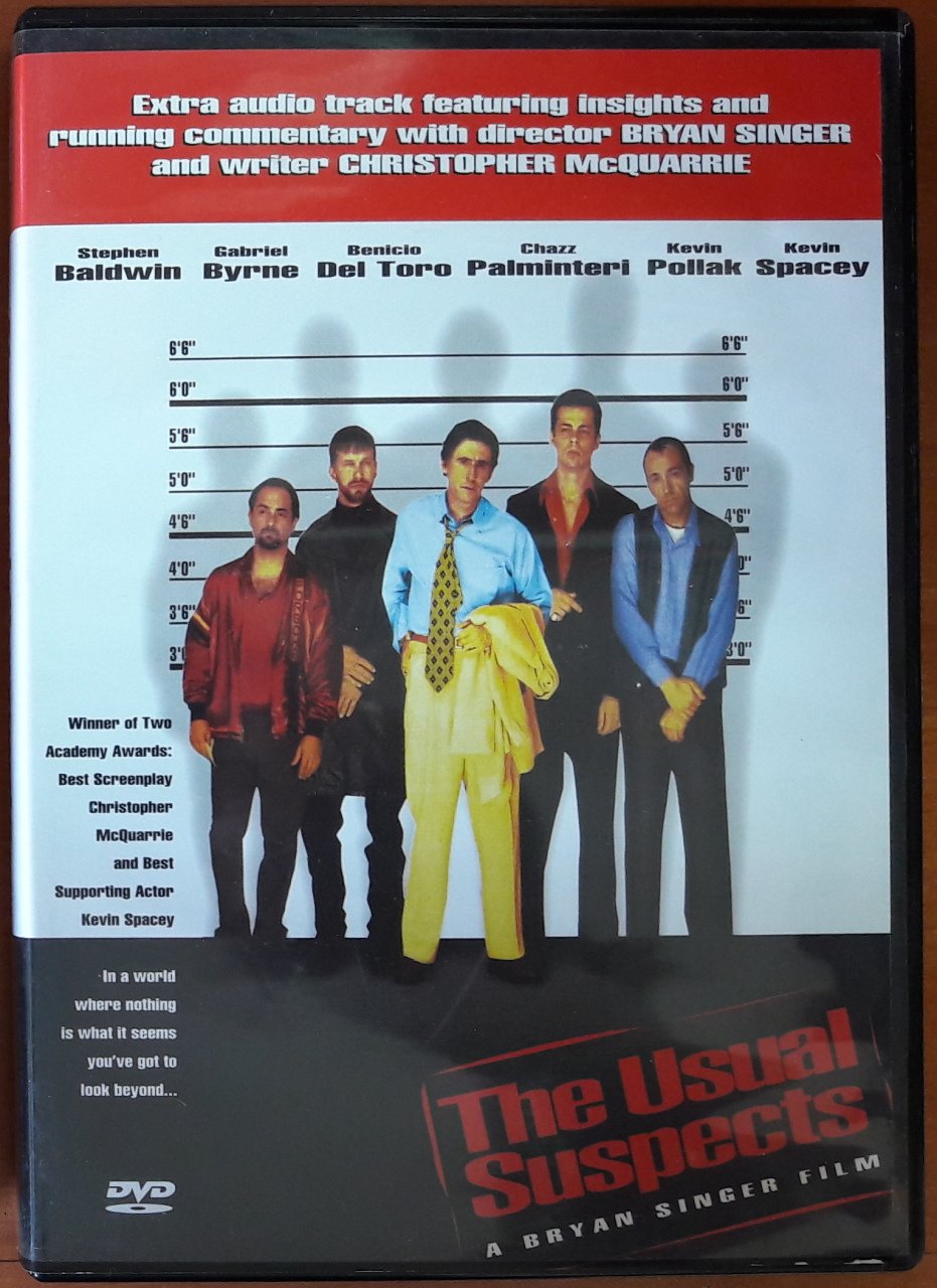 THE USUAL SUSPECTS - KEVIN SPACEY - DVD 2.EL 1. BÖLGE TR ALTYAZI YOKTUR