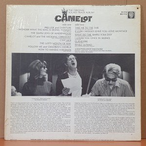 CAMELOT SOUNDTRACK / FREDERICK LOEWE, ALAN JAY LERNER (1973) - LP 2.EL PLAK