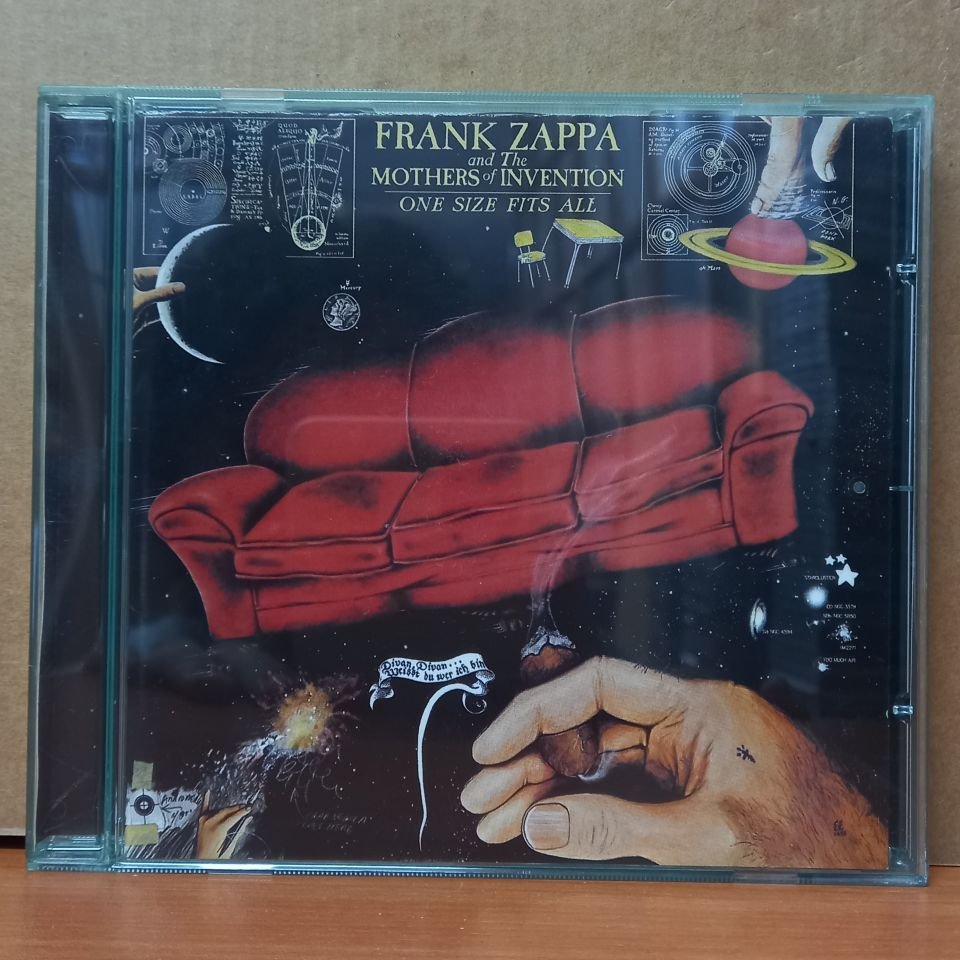 FRANK ZAPPA / MOTHERS OF INVENTION - ONE SIZE FITS ALL (1995) - CD 2.EL